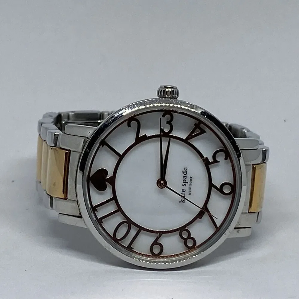 Kate Spade New York 0782 Women Two Tone Stainless Steel Analog Wrist Watch MP573